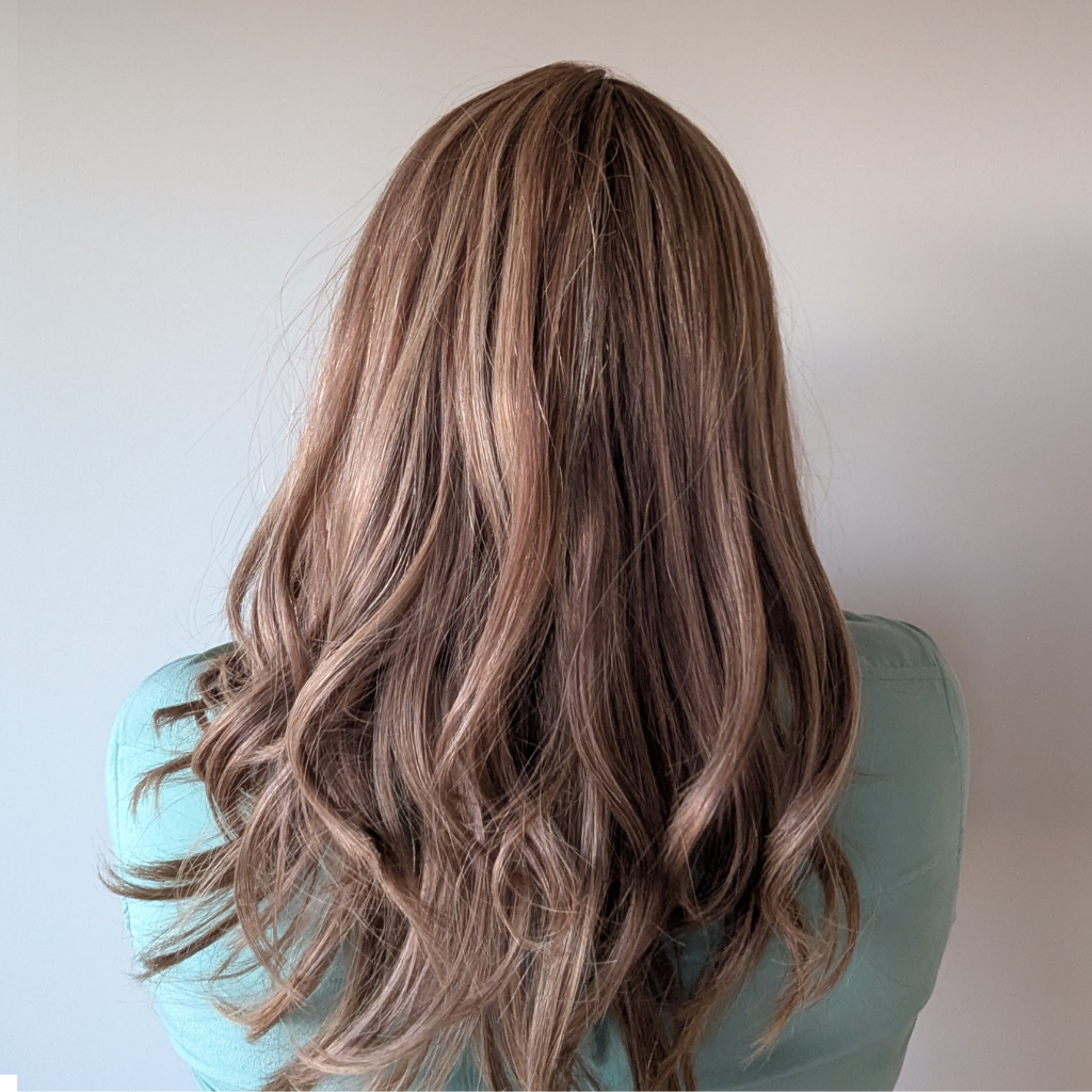 lace front wig human hair light brown