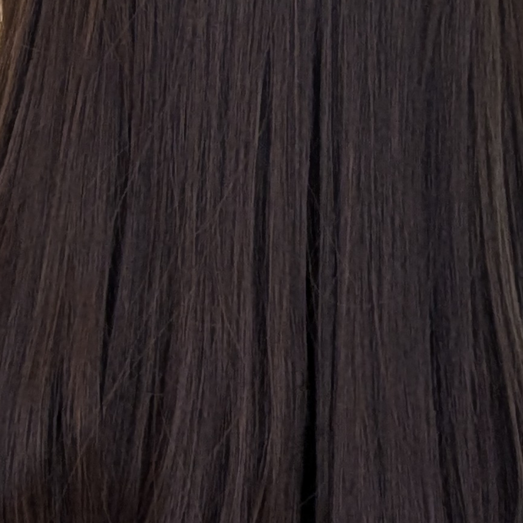 lace front luxury synthetic wig medium brown