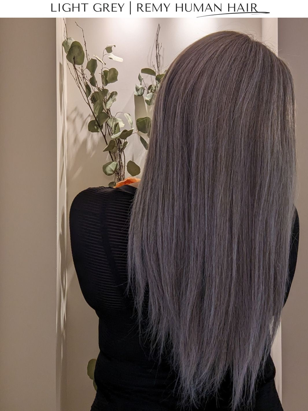 light grey wig low light