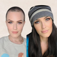 14"-inch-dark-bvrown-beanie-wig-before-and-after