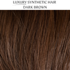 14" Lace Front, No-Slip Silicone, Dark Brown Wig