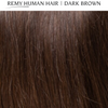 14" Lace Front, No-Slip Silicone, Dark Brown Wig