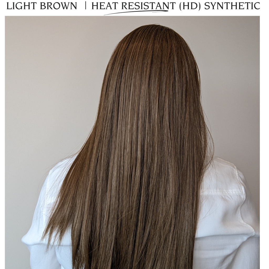 14" Inch Light Brown Headband Wig