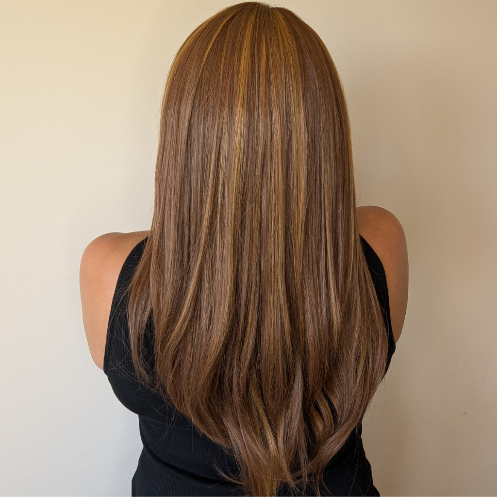 luxury synthetic natural red front