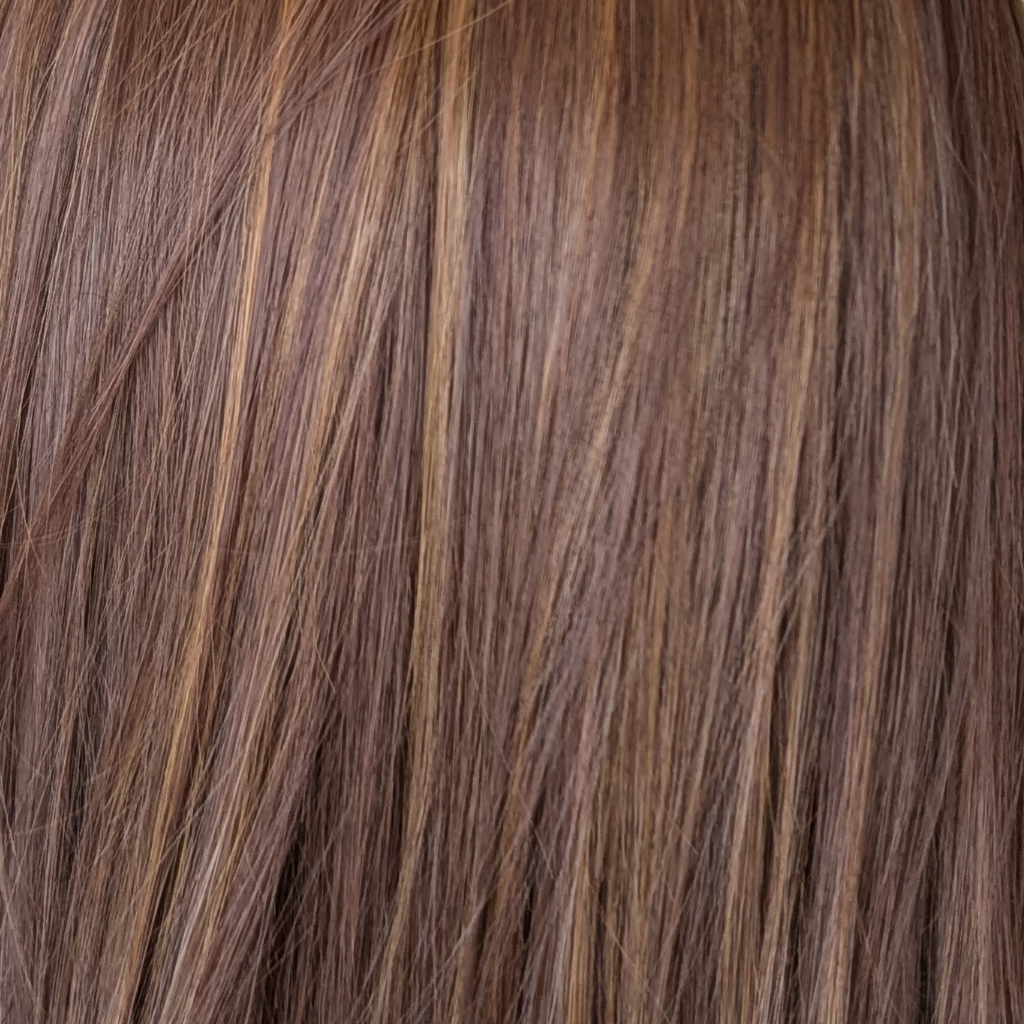 luxury synthetic natural red front