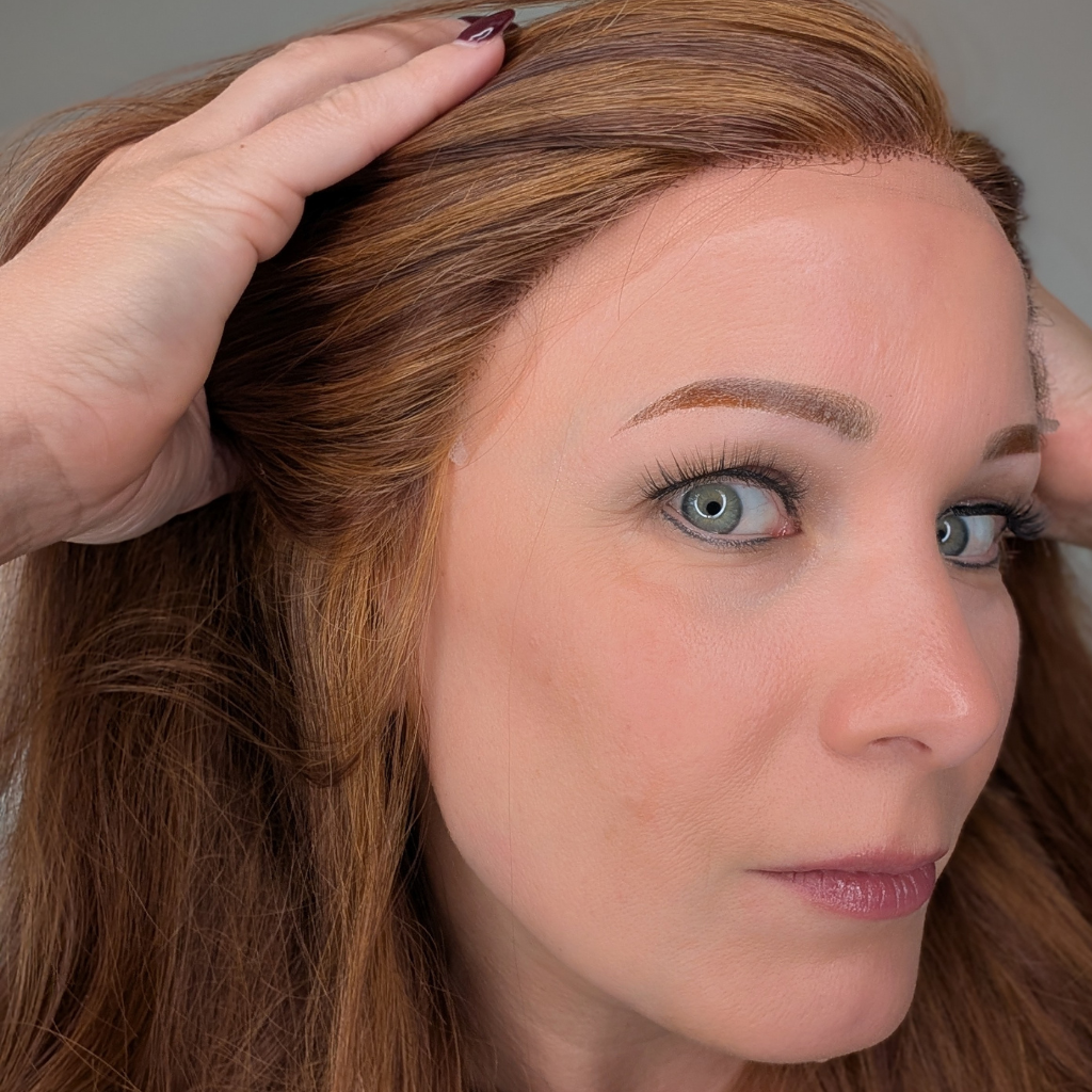 red wig human hair