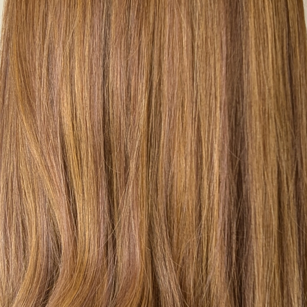 Natural Red Human Hair wig