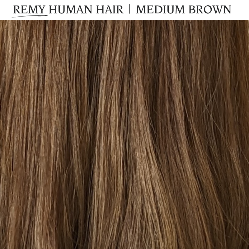 Premium Remy Human Hair Medium Brown