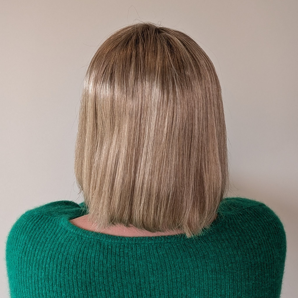 Synthetic Lace Front Wig Dark Blonde 