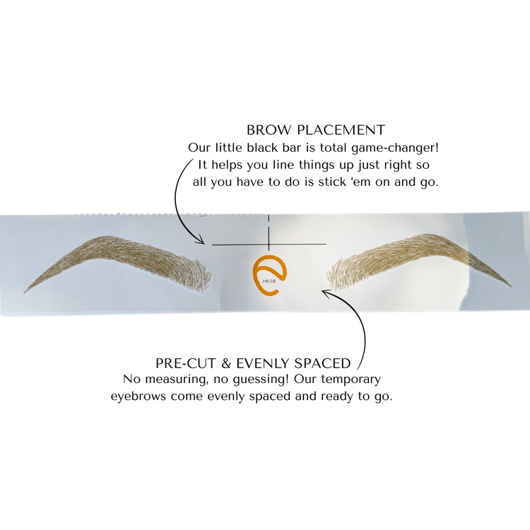 temporary eyebrow tattoos