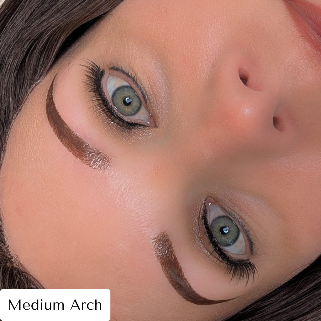 Temporary Eyebrow Tattoos Medium
Arch Dark Brown