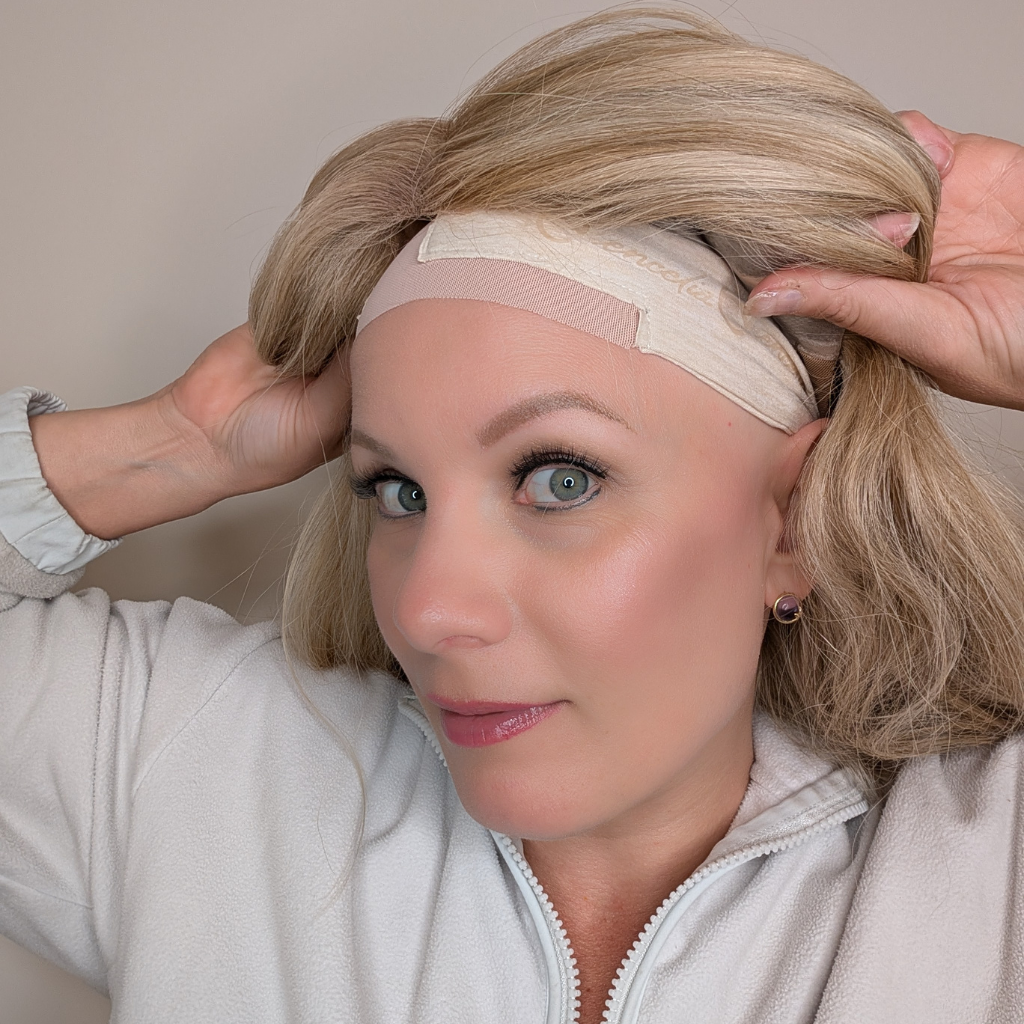 wig grip beige