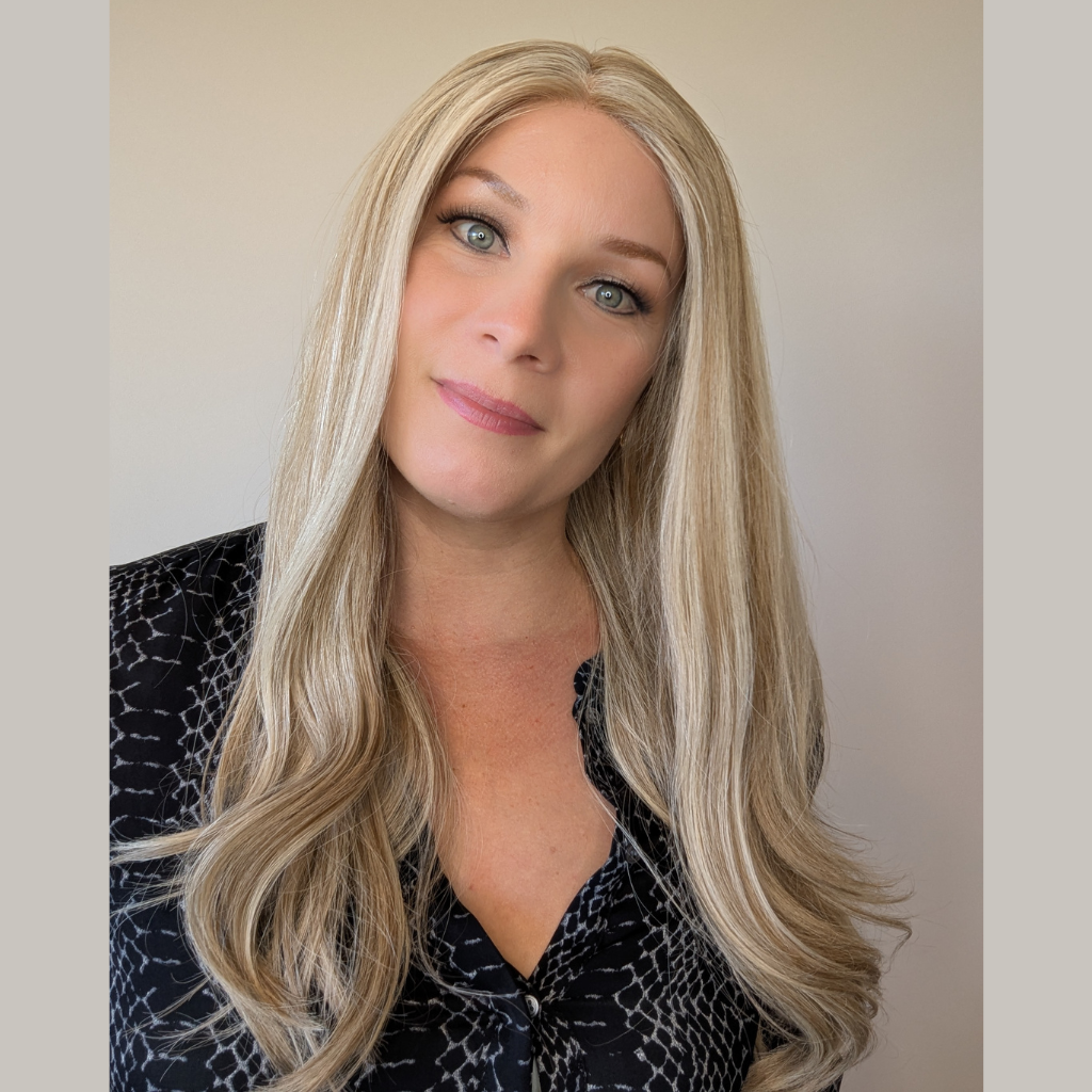 lace front wig human hair beige blonde side
