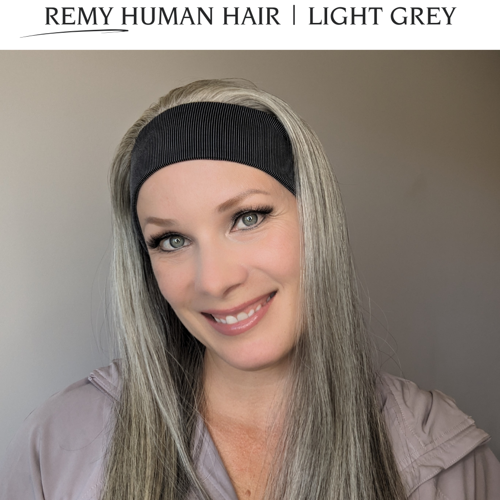 headband-wig-14"-inch-light-grey