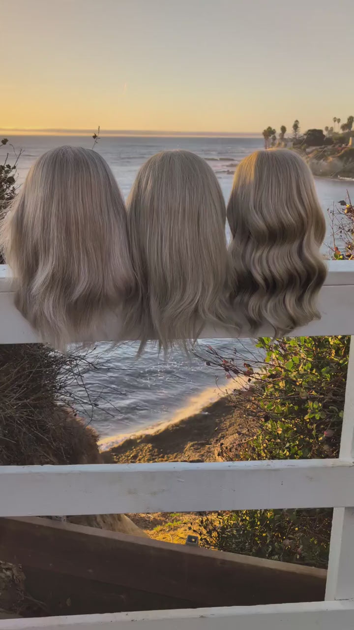 Fitness Wig Luxury Synthetic | Natural Blonde | Hand-Tied