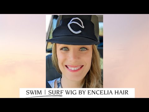 14" Inch Dark Brown Swim Wig | Surf Wig